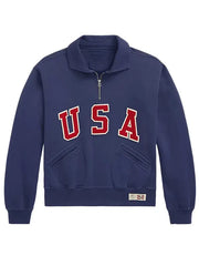 Lady Gaga 2024 Olympics USA Fleece Jacket