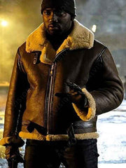 Wynonna Earp Season 4 Agent Dolls Brown Shearling Jacket