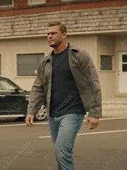 Reacher S02 Alan Ritchson Grey Jacket