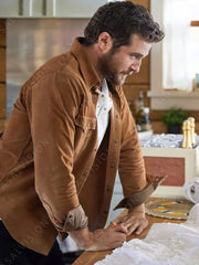Ride 2023 Cash McMurray Brown Suede Jacket