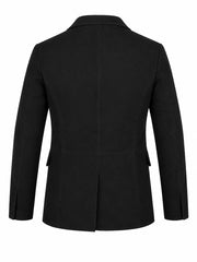 Iverson Black Suede Blazer