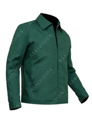 Ladybug Bullet Train Brad Pitt Green Jacket