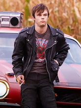 Brave the Dark 2025 Nathan Williams Black Leather Jacket