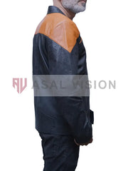 Star Trek: Picard S3 LeVar Burton Leather Jacket