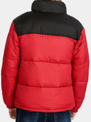 Power Book III Corinne Red And Black Puffer Jacket