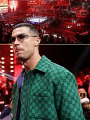 Cristiano Ronaldo Green Jacket