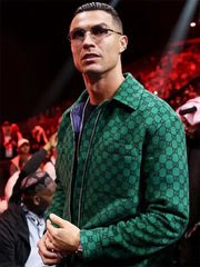 Cristiano Ronaldo Green Jacket