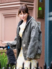 Materialists Dakota Johnson Hooded Jacket
