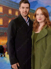Our Christmas Mural 2023 Dan Jeannotte Black Peacoat