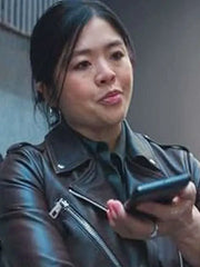 Ruibo Qian Daredevil Born Again 2025 Leather Jacket