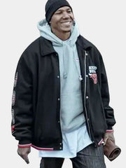 Diamond Power Book IV Chicago Bull Varsity Jacket