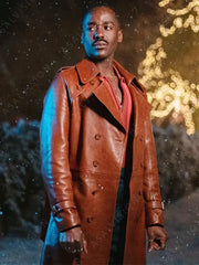 Doctor Who 15th Doctor Leather Coat