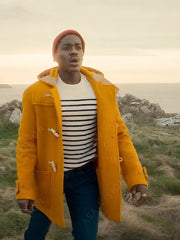 Doctor Who Yellow Wool Duffle Coat