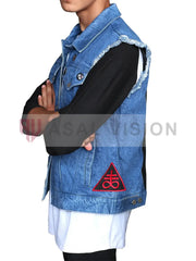 Stranger Things Eddie Munson Denim Vest