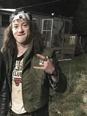 Eddie Munson Stranger Things Olive Green Vest