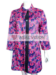 Lily Collins Emily In Paris Emily Cooper Floral Coat