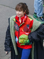 Emily Cooper Emily In Paris Season 4 Red Vest