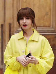 Emily in Paris Season 4 Emily Cooper Yellow Jacket