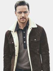 His Dark Materials Lord Asriel Brown Suede Jacket