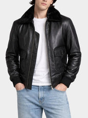 Ironik G-1 Bomber Leather Jacket