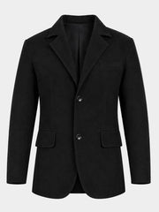 Iverson Black Suede Blazer