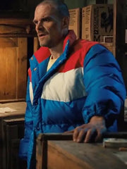 Stranger Things Joyce and Hopper Puffer Couple Jacket
