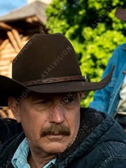 John Dutton Yellowstone Denim Hooded Jacket