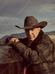 Yellowstone John Dutton Plaid Jacket