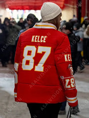 Kristin Juszczyk Taylor Swift Kelce 87 Puffer Jacket