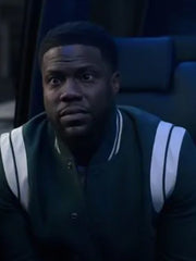 Kevin Hart Green Fleece Bomber Jacket