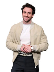 Kraven the Hunter Aaron Taylor-johnson Beige Suede Jacket