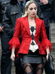 Joker 2 Lady Gaga Red Blazer