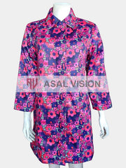Lily Collins Emily In Paris Emily Cooper Floral Coat