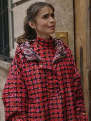 Emily In Paris Emily Cooper Season 3 Cherry Jacket