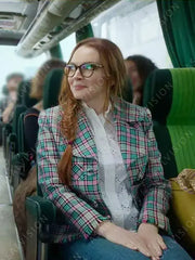 Irish Wish 2024 Maddie Kelly Plaid Printed Blazer