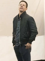 The Union Mark Wahlberg Black Bomber Jacket