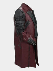 Men's Goth Matrix Steampunk Gothic Coat