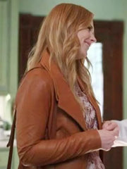 Virgin River Melinda Monroe Season 4 Brown Leather Jacket