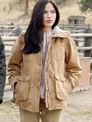 Monica Dutton Yellowstone Brown Jacket