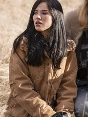 Monica Dutton Yellowstone Brown Jacket