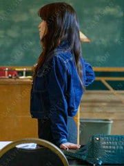 Miller's Girl 2024 Jenna Ortega Denim Jacket