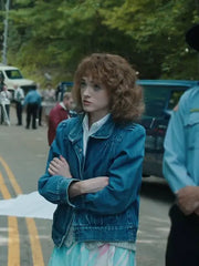 Stranger Things Season 4 Natalia Dyer Denim Jacket