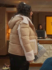 The Girls On The Bus 2024 Natasha Behnam Puffer Jacket