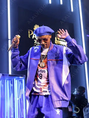 Olympic Games Paris 2024 Snoop Dogg Purple Jacket
