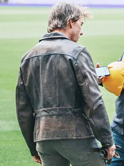Tom Cruise Olympics Leather Jacket