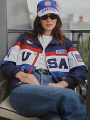 Kendall Jenner Paris Olympics USA Jacket
