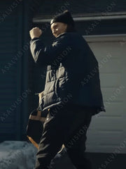 Dumb Money 2023 Keith Gill Blue Jacket
