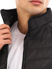 Your Place or Mine Peter Coleman Puffer Black Vest