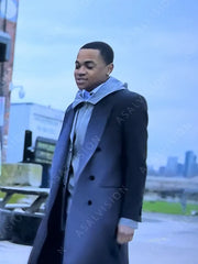 Tariq St. Patrick Power Book II Ghost Season 3 Grey Trench Coat
