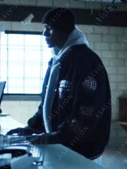 Diamond Power Book IV Chicago Bull Varsity Jacket